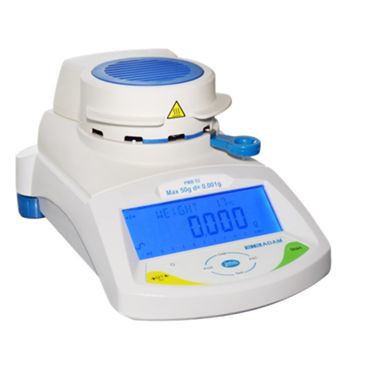 Laboratórny analyzátor vlhkosti / vlhkosti pre plasty